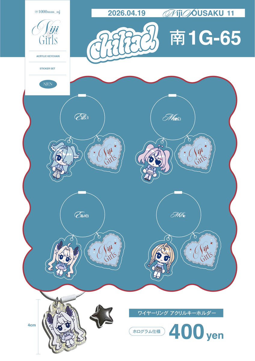 SEN 【にじそ11/南1G-65 】 tweet media