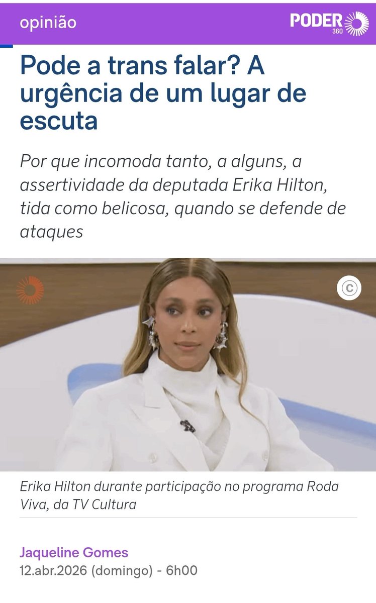 Jaqueline Gomes de Jesus tweet media