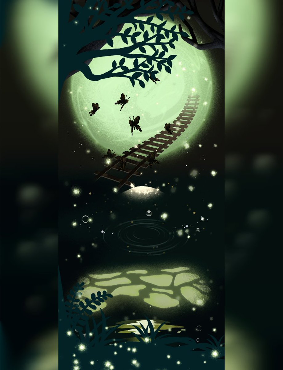 「月光」

#リヴリー 
#うちのリヴリー
#リヴリーレイアウト