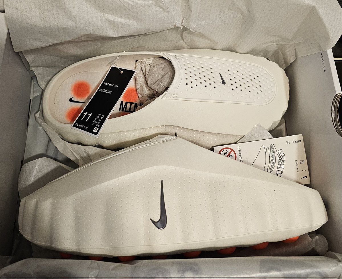 <a href="/SellKicksSunday/">SellKicksSunday</a> Nike mind 001 sail
Men's sz 11
$180 shipped