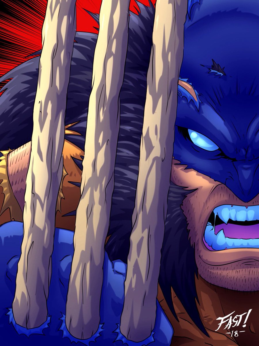 XMen_C_O_T_A's tweet image. Feral Logan by @Kfastexpress 

#wolverine #logan #xmen