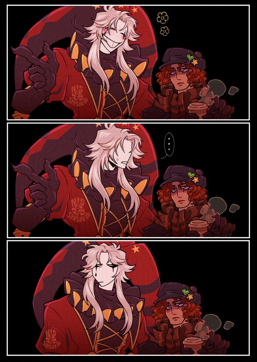 He doesn't know but he is internally amused
#tfcpierrot #thefreakcircus