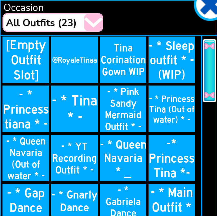 Good Morning Royales! Hey Valks Anychance we can have over 33 outfits?? (Thats the max limit i think?) #royalehigh <a href="/RoyaleHighValks/">Royale High ✨</a>