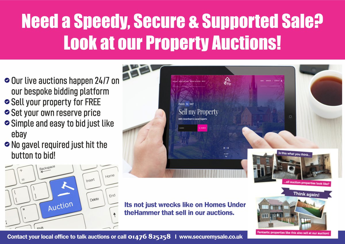 Secure My Sale Estate Agents Grantham tweet media