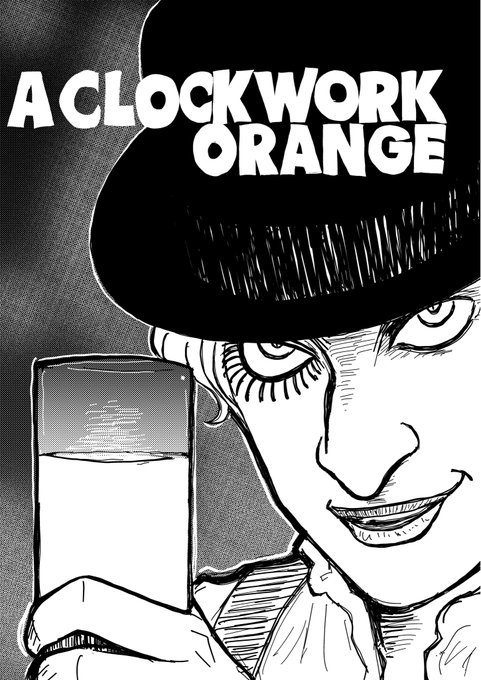 今日の牛乳🥛(模写) 