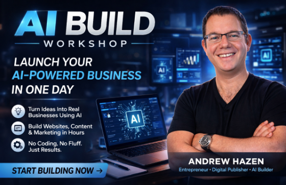 You don’t need another idea.

You need execution.

Most people spend months:
• Watching videos
• Saving posts
• Thinking about “starting something”

And they never do.

On April 28, I’m hosting a LIVE AI Build Workshop on Zoom where we will:

✔ Pick a business idea
✔ Buy a