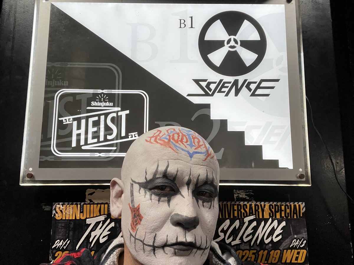 ALEXYSMETAL's tweet image. 日曜のシンジュク
なっからいいあんべぇでニッコニコ大爆発の激アツフロア☀️💥

今日は推しに会いにアレさん得フェスに来たんさねぇ😆
くたびれたけどまっさか楽しかったい😆

さぁて仮の姿に戻ってグンマーへけぇらい🔥🤘🦊
#SHADOWFOX