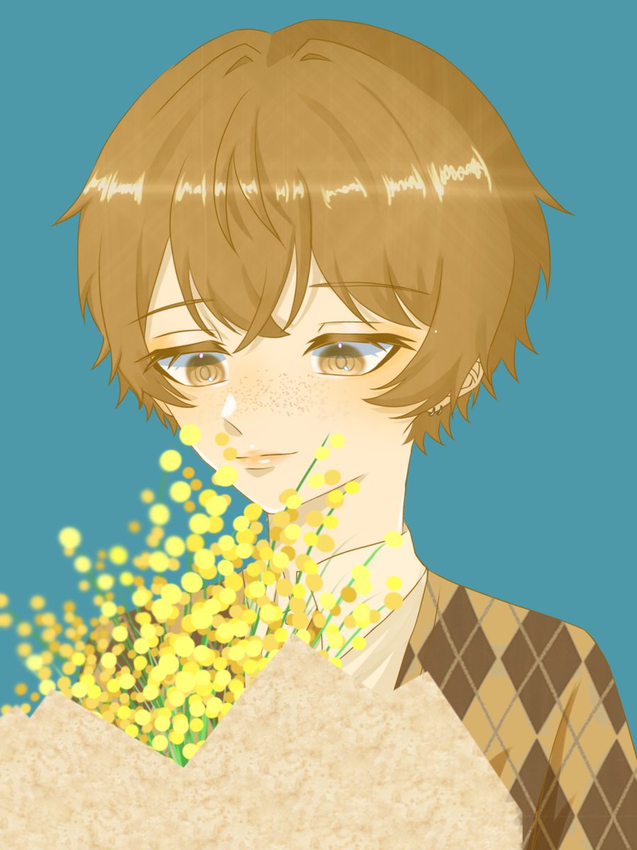 Sasami__fry's tweet photo. ミモザ

 #イラスト  #illustration  #mimosa https://t.co/dawBypAj6z