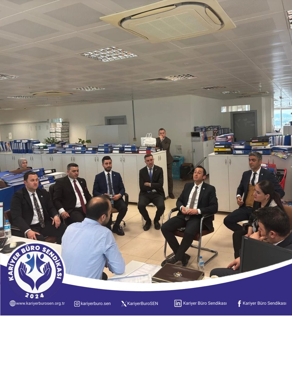Kariyer Büro Sendikası İstanbul Ziyareti 

Genel Başkanımız Sayın Tolga AKGÜL ve Genel Yönetim Kurulumuz tarafından İstanbul Defterdarlığı bünyesindeki Pendik, Ümraniye ve Kadıköy Kompleksinde yer alan vergi daireleri ziyaret edilmiştir. 
  
Gerçekleştirilen ziyarette; iş yükü,