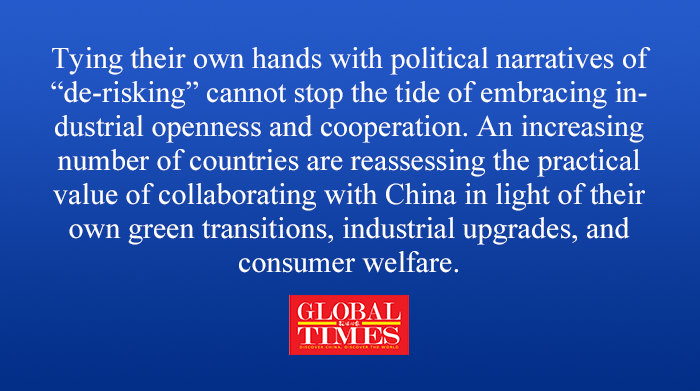 globaltimesnews's tweet image. #Editorial: What is particularly striking is the UK government’s open attitude toward Chinese automakers and its confidence in facing competition. In the face of global industrial shifts, Europe is not defined solely by protectionism – pragmatic cooperation continues to thrive.