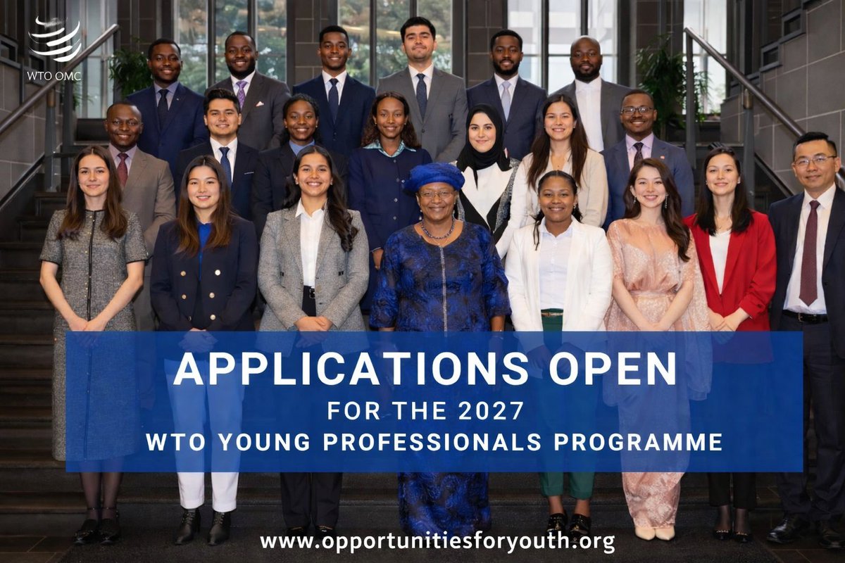 🚨 WTO Young Professionals Programme 2027 (CHF 4,000/month, Geneva 🇨🇭 ...