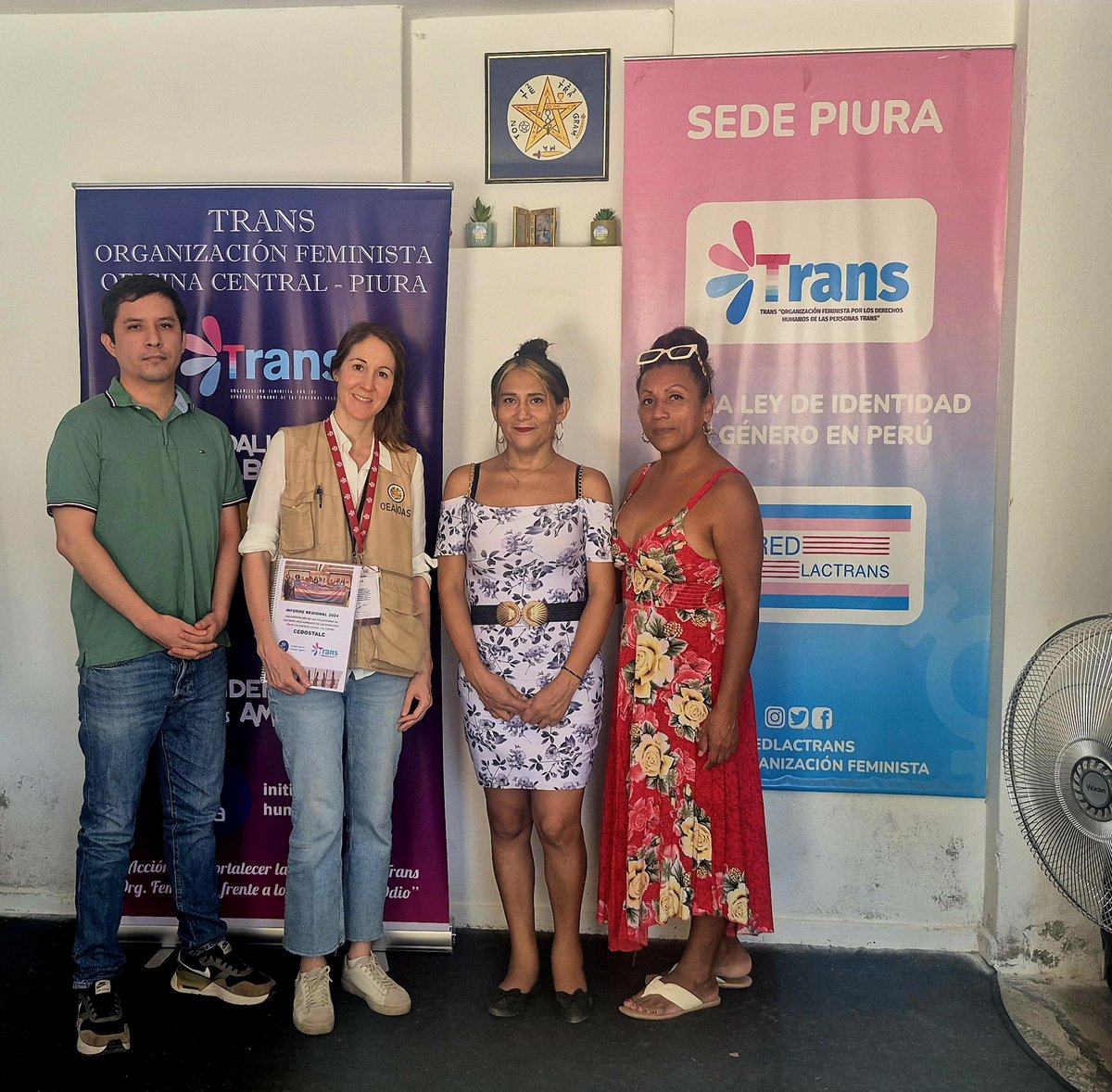 generaorgullo's tweet photo. Desde Generación Orgullo y Trans Organización Feminista colaboramos con la Misión de Observación Electoral de la @OEA_oficial en la región Piura, Perú. Velamos por el respeto del voto trans y no binarie en las #elecciones2026. 🏳️‍⚧️🗳 @Defensoria_Peru @ONPE_oficial @JNE_Peru https://t.co/Ng7UM7g4tv