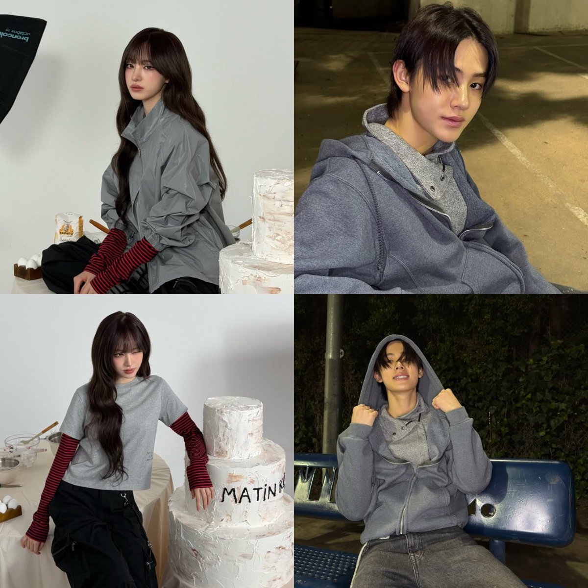 aku kepikiran kalo mereka tuh cocok jadi adek kakak