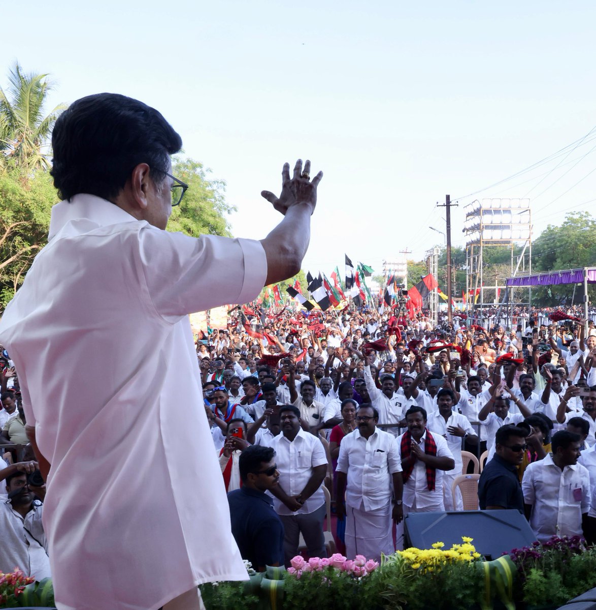 M.K.Stalin - தமிழ்நாட்டை தலைகுனிய விடமாட்டேன் tweet media