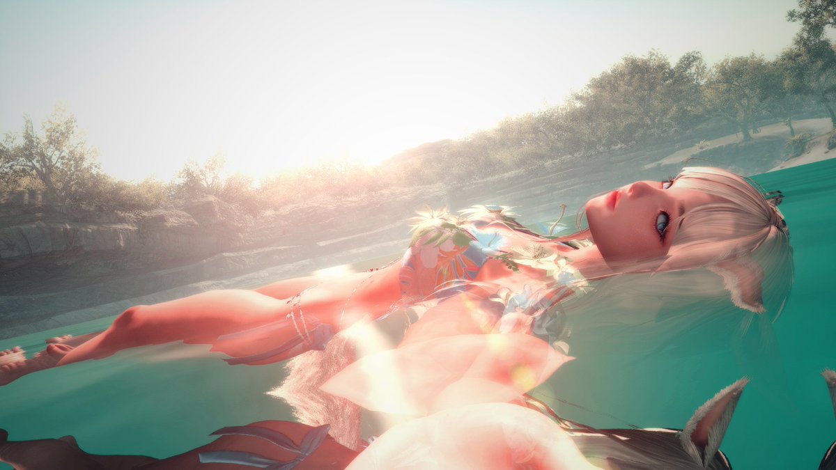 KittyMaveth's tweet photo. Swimming lake selfie~

#GPOSERS #GPOSER #EorzeaPhotos #FFXIVSnaps #FFXIVSCreenshots #FF14SS #FFXIVGposers #Miqote https://t.co/pGMlXjr6cV