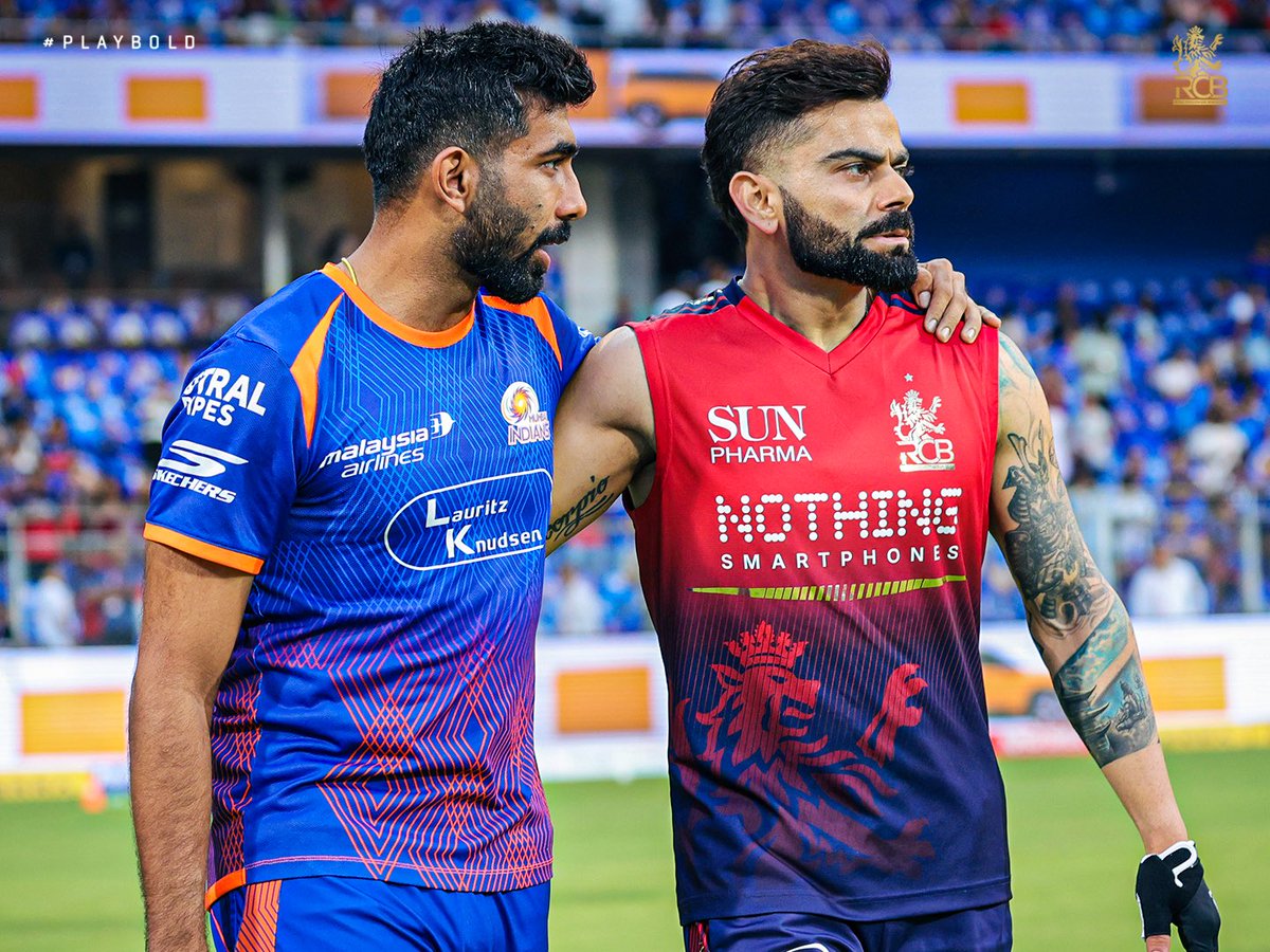 🐐 🆚 🐐 at Wankhede tonight. We’re seated. 🍿❤️‍🔥