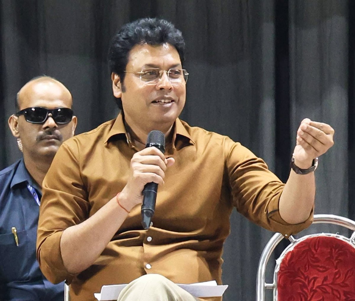 BjpBiplab's tweet photo. Took part in the Karyakarta Sammelan of the Dum Dum Uttar Assembly Constituency and interacted with the dedicated and committed Karyakartas of the party. https://t.co/Sr7C0fvo3j