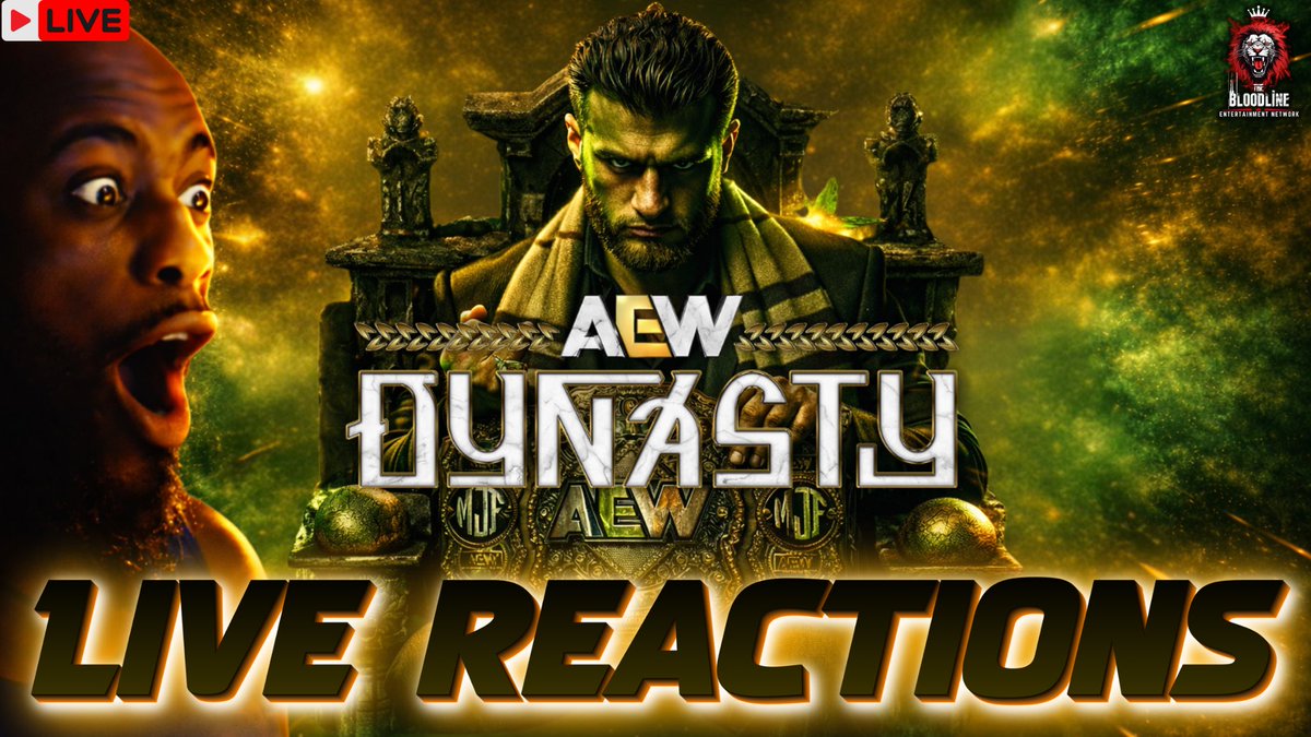 🚨 WE GO LIVE TONIGHT at 6PM CST for our AEW Dynasty 2026 LIVE Watch Party! Tap in with the Bloodline Family for live reactions, commentary, big match energy, and all the chaos from Dynasty in Vancouver.

📺 YouTube: youtube.com/live/jxbs_9qIW… 🟣 Twitch: twitch.tv/devinthetribal… 🟢