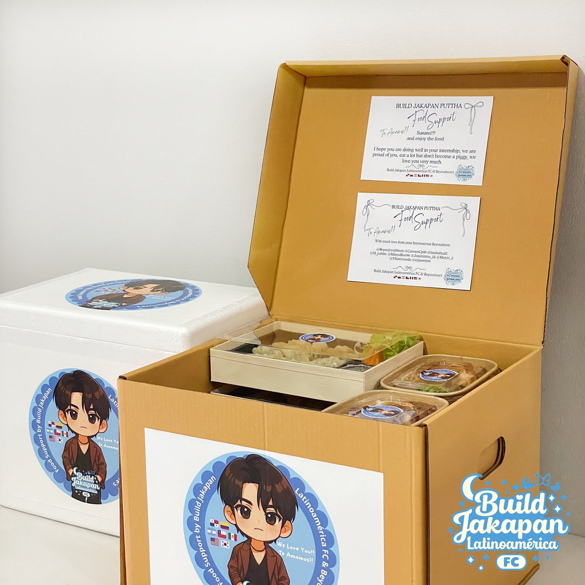 BuildjakapanLa's tweet photo. 🚨 Last call for Food Support 🚨

You can donate until April 16 💙
We’ll send it on April 20

🔗https://t.co/9I6BbYqn07

Join us and be part of this!

♡We will send 10 full Food Supports: food + drinks + fruit + desserts + snacks

♡ ̆̈💌#BuildJakapan @JakeB4rever
#Beyourluve https://t.co/UkVPhCDKZO