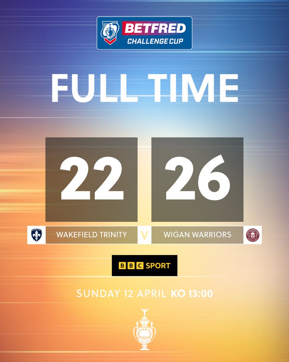 Betfred Challenge Cup tweet media