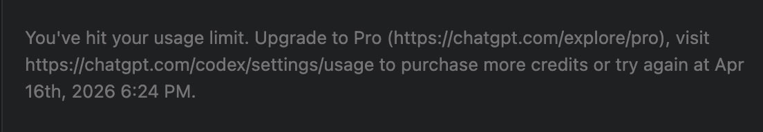 Pay for pro they said get more reliability they said, get longer and more generations they said. What you really get with <a href="/OpenAI/">OpenAI</a> #codex is deliberate buggy shit with 0 extra tokens! Stop funding these criminals.