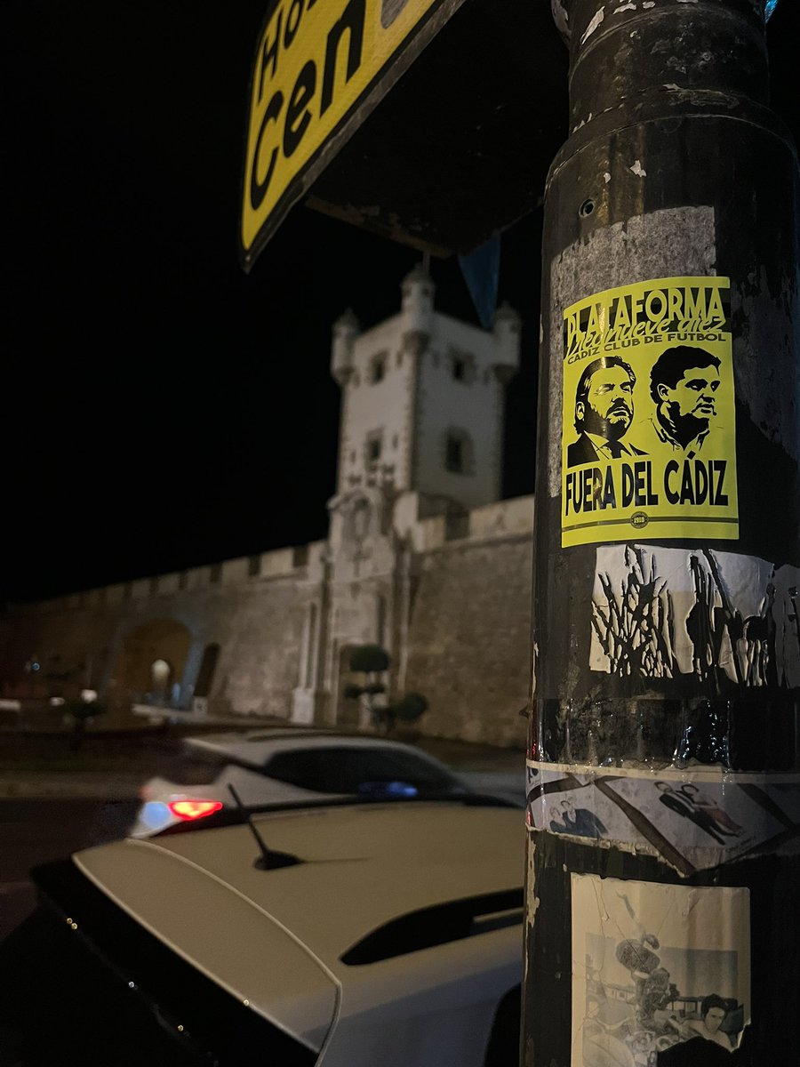 Las calles hablan !!! 

#cadizcf #cadismo #directivadimision #plataforma1910 #somos1910