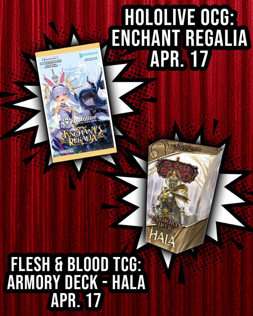 MiniMartTalk's tweet image. Let's see what's coming out this week! 
Check out our Daily Release Updates: miniaturemarket.com/dailynews
#NewArrivals #BoardGame #TCG #RPG #Miniature