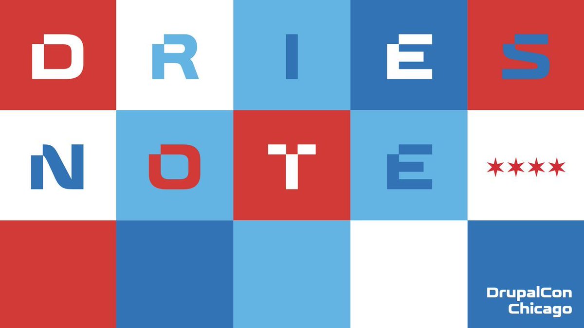 ultimike's tweet image. "AI gets you to a prototype fast. #Drupal gives it the foundations that last."

* @dries, in his DrupalCon Chicago keynote 🎤

dri.es/state-of-drupa…