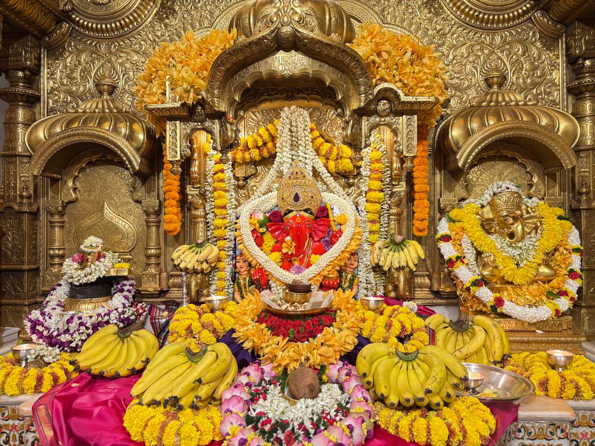 Shree Siddhivinayak Ganapati Temple Trust tweet media
