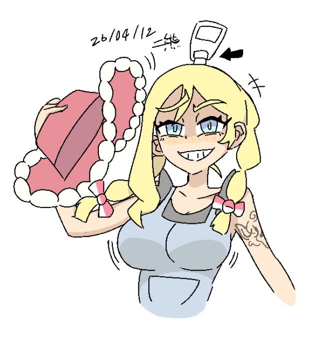 #毎月12日は皮モノの日
ルッコラの皮を着た誰かを描きました
2h 