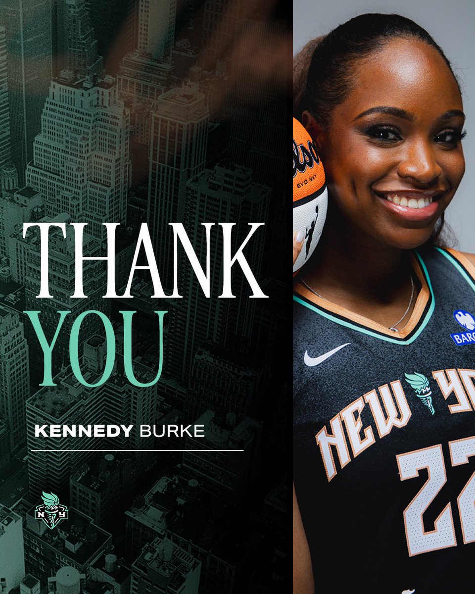nyliberty's tweet image. Thank you KB for your heart, hustle, &amp;amp; dedication to NYC the past 2 seasons.

Wishing you the best of luck in your next chapter with CT, Champ! ♥️