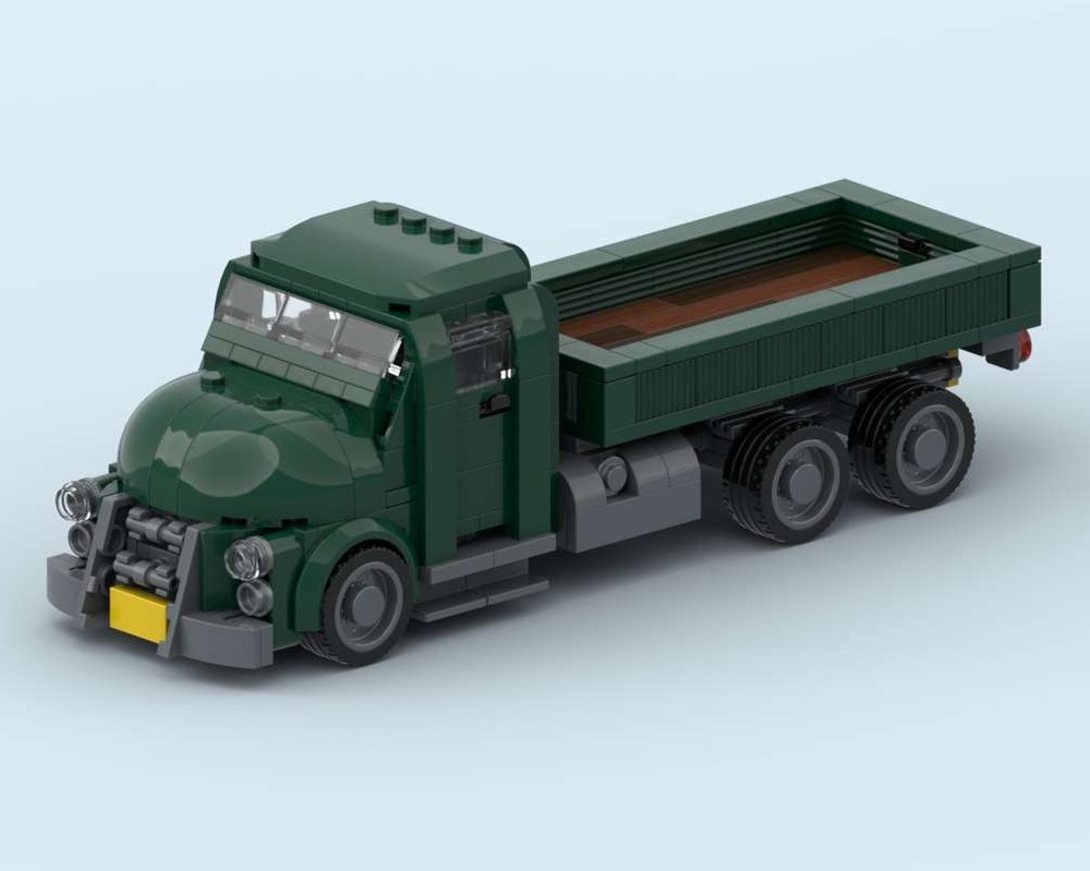 Rebrickable's tweet image. Fallout Brawn Truck - Military Flatbed by Bricktopolis reb.li/m/258669?spot=… #lego #rebrickable #legomoc