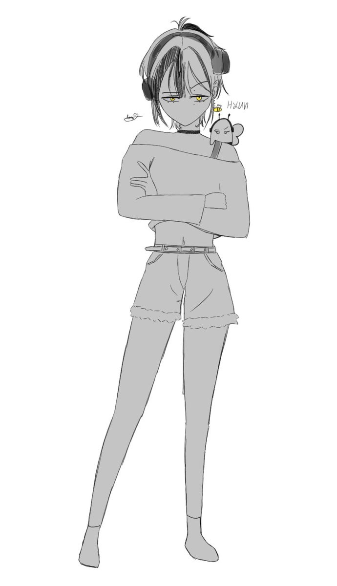 TILL5632's tweet image. #bee_HYUN 💛🐝