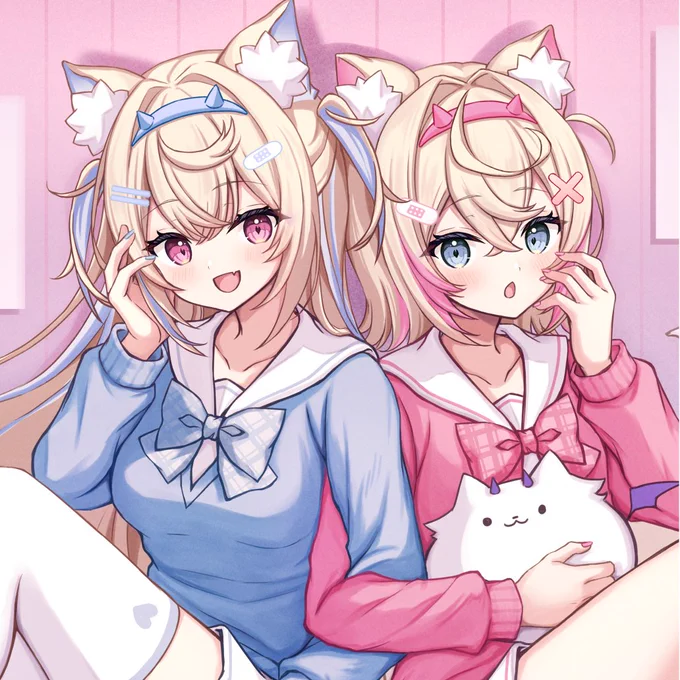 #凍結祭りでフォロワー減ったから自己紹介して逆に増やす FUWAMOCOちゃんのイラスト描いてます よろしくお願いします～!