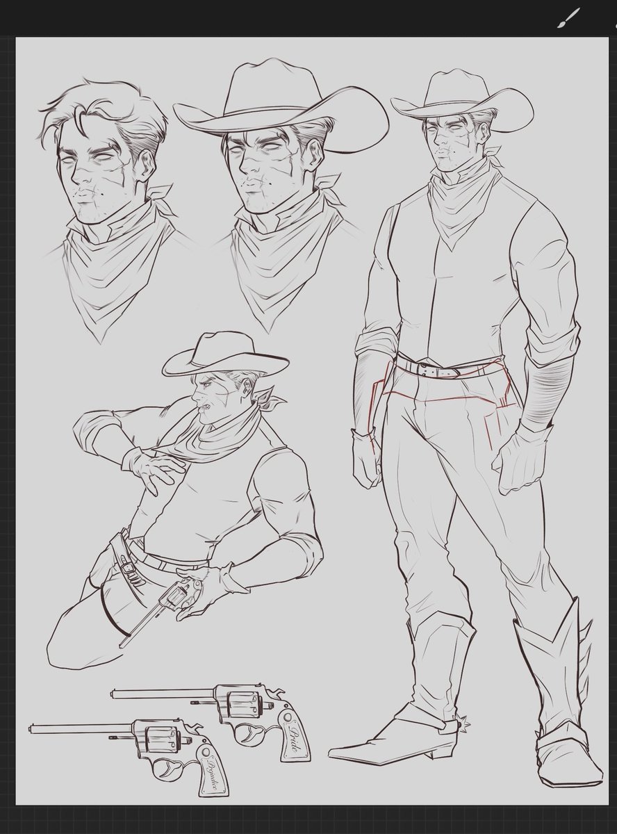 Update on Outlaw(Cowboy) Jason. 

ヽ(´∇｀)ﾉ