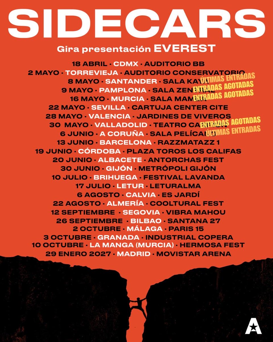 Sidecarsrock's tweet photo. Estamos a puntito! En cuál nos vemos??
🔥🏔️🔥 https://t.co/aSPzNca3FU