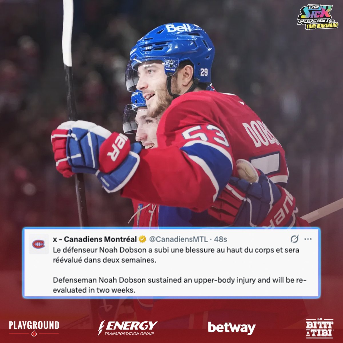 The Sick Podcast with Tony Marinaro tweet media