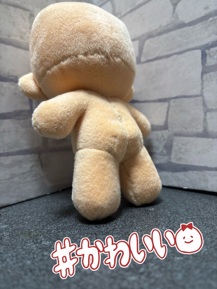 ぬいのボディ作った！お尻もあるよ！
髪型がわけわかめなのでここからが試練の道だぜ！いやここまでも結構疲れたけど😓