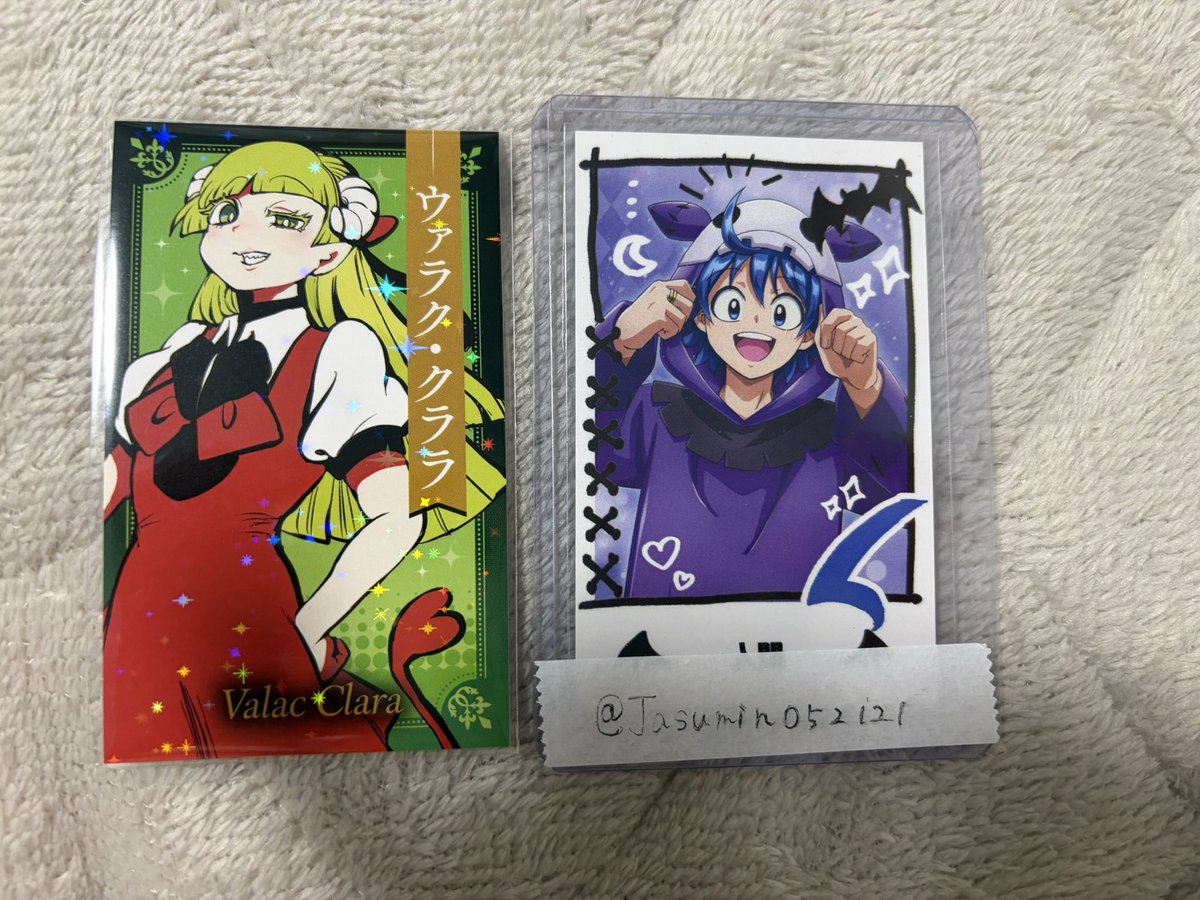 【交換】魔入りました！入間くん 魔入間
書籍フェア キラキラカード

譲▶︎クララ

求▶︎入間くん

✨郵送

難しいと思いますが検索からでもお気軽にお声掛けください。