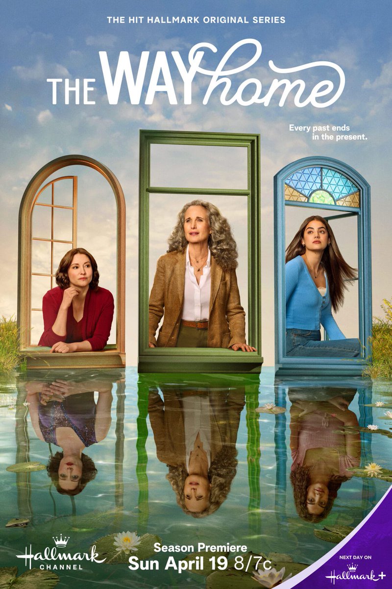 PourTheWineRom's tweet photo. You’ve got just ONE WEEK left to watch/rewatch THE WAY HOME before the final season premieres next Sunday, April 19th! 📺 We. Can’t. Wait!
Catch up now on Hallmark+ & Netflix! 🎬
Who else is ready?? 🙋🏼♀️🙋🏽
#hallmarkchannel #thewayhome #hallmarkplus #ponders #netflix https://t.co/tZD3eh5zGO