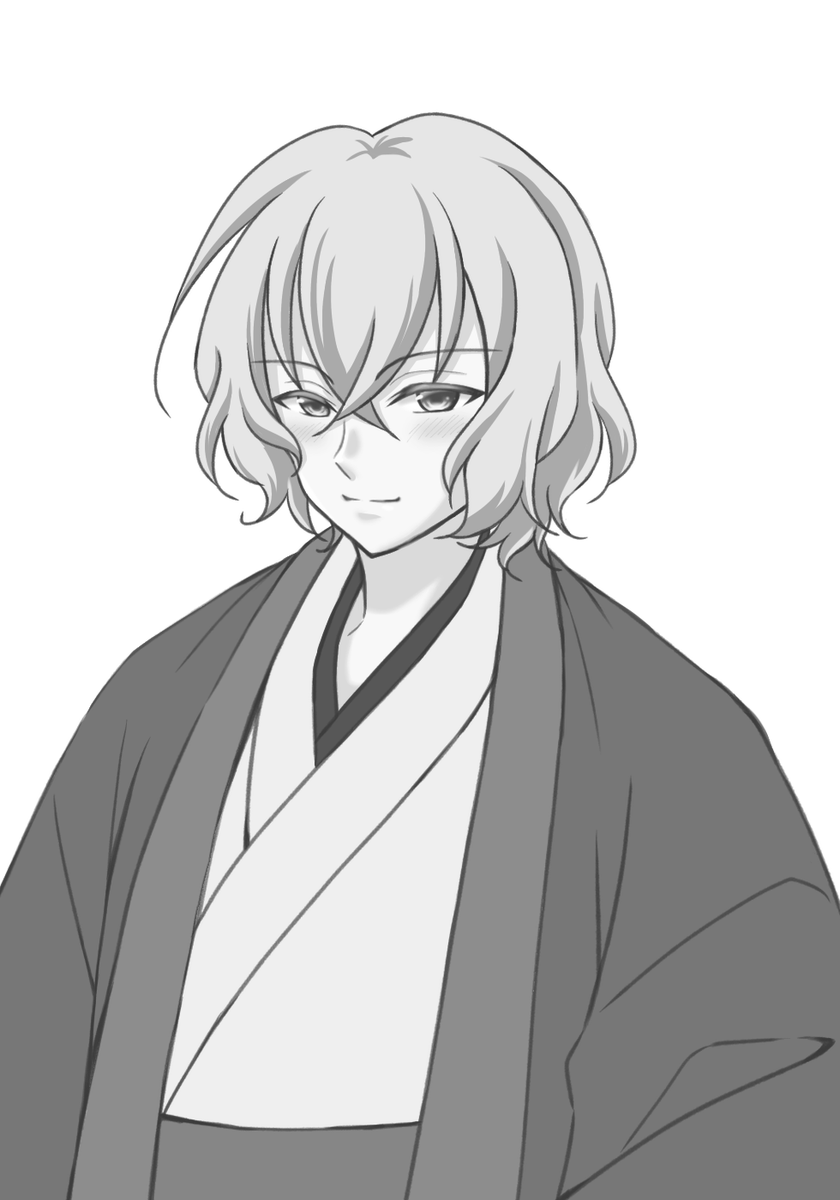リハビリで描いた🍑さん
グレースケールお試しした
おもしろい