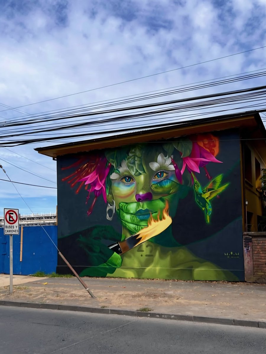 nouatre's tweet image. Bonjour 👀 
#streetart. #urbanart. #mural 
By : M-U-M