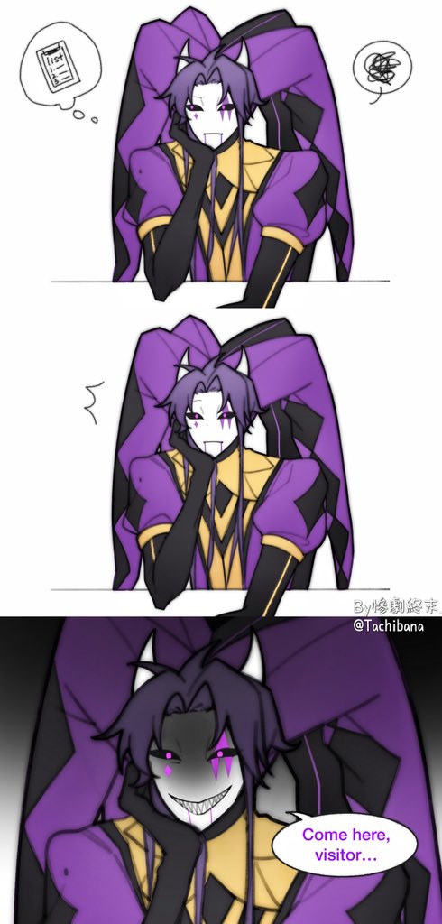 Tachibana0802's tweet image. He needs a Stress Reliever...🫢
#tfc #thefreakcircus #Jester