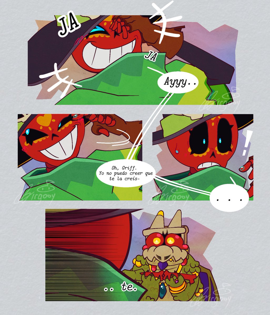 Birgooy's tweet photo. (Páginas; 7/7)
👻
#gripoco #brawlstars #griff #poco #brawlstarspoco #brawlstarsgriff #comic https://t.co/ap5K6ZqSkX