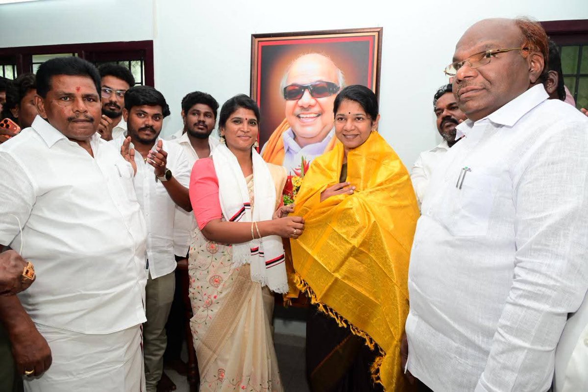 P K Parthipan DMK tweet media