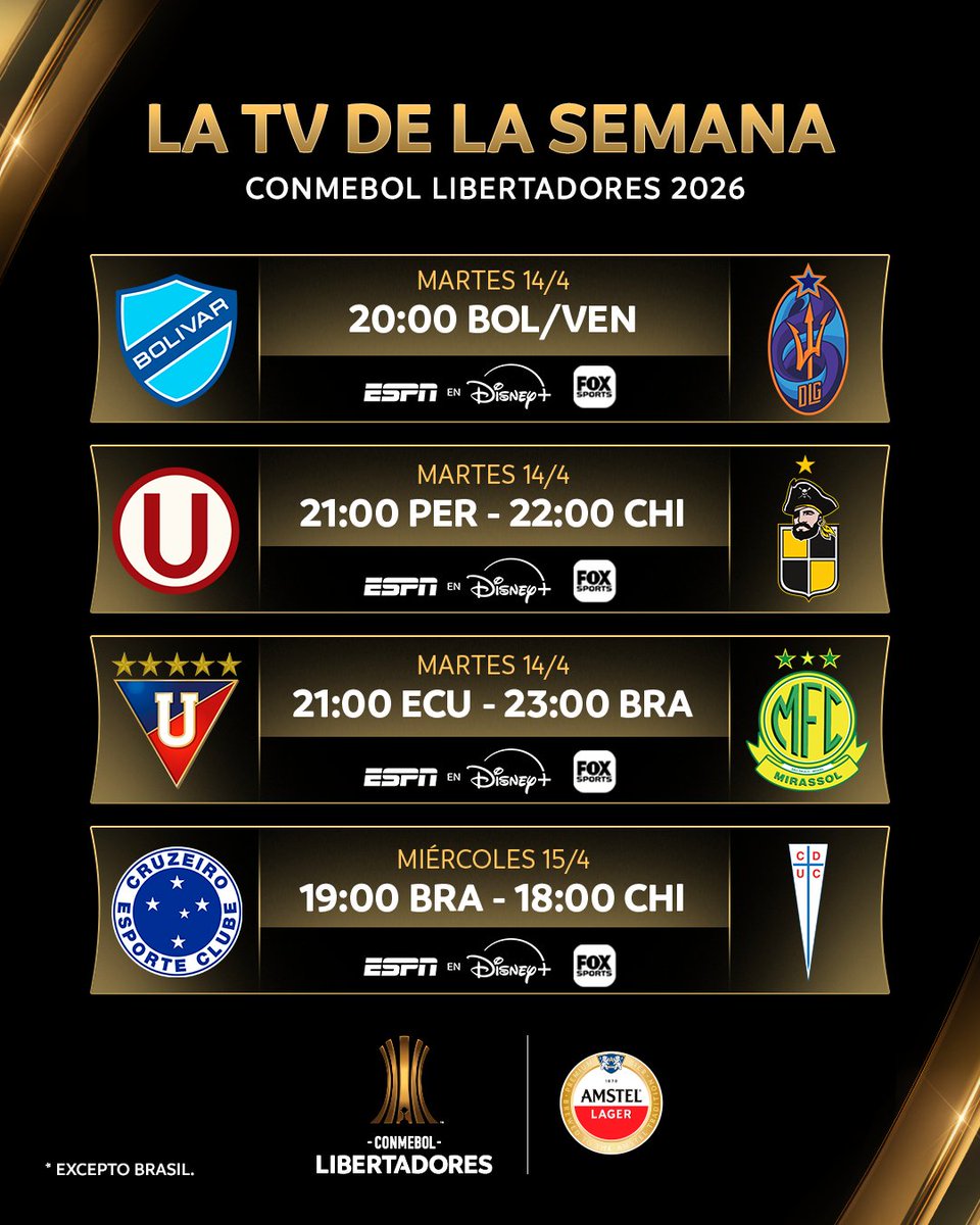 CONMEBOL Libertadores tweet media