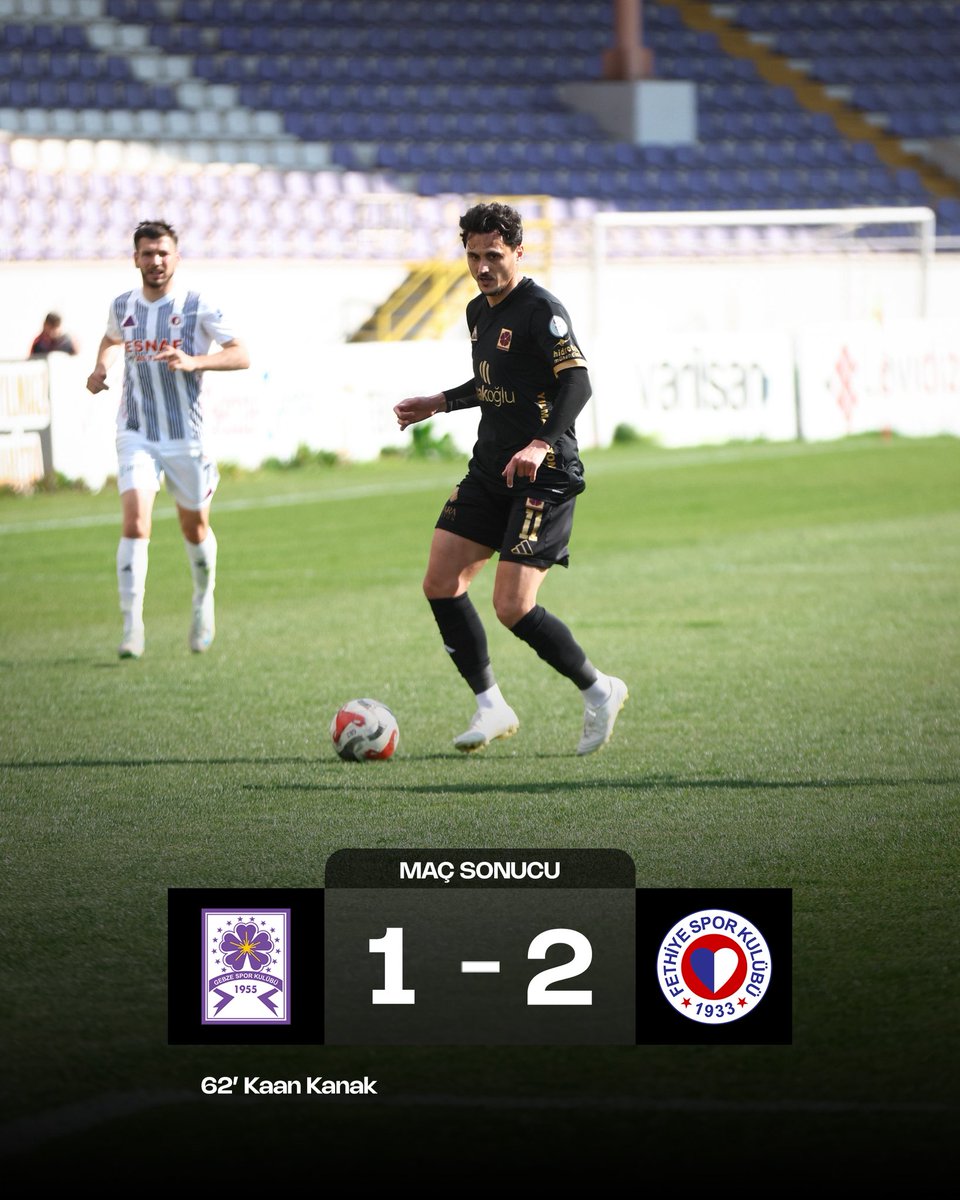 gebzesporresmi's tweet photo. Maç sonucu:
Gebzespor 1-2 Fethiyespor

#sessizvederinden https://t.co/Tyl4c1ignz