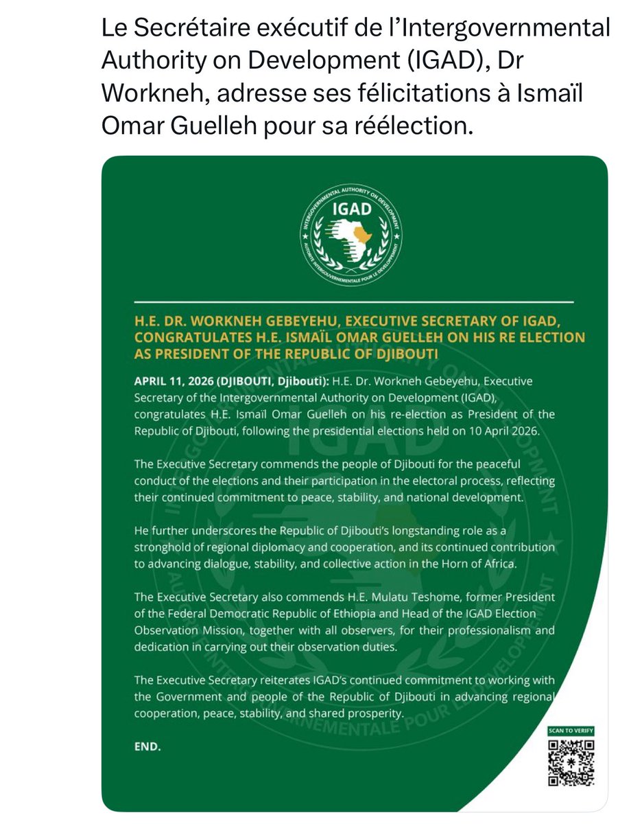 Houssein Ahmed Gortaque tweet media