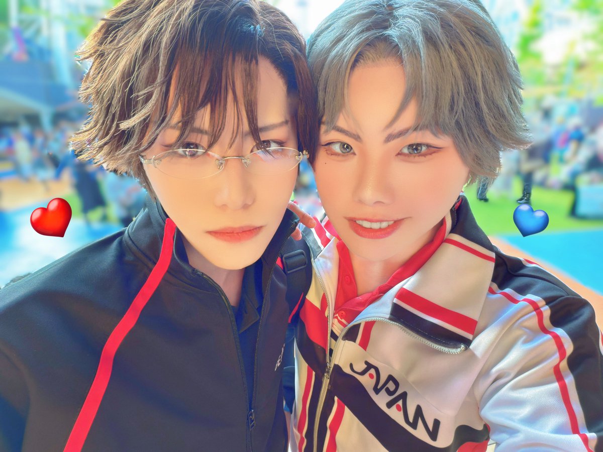 BIGkinokosan's tweet photo. 前半は🇪🇸D1🩷💛💜
後半は塚とﾊﾞﾗﾐﾗでした❤️💙

写真載せて無いのにｷﾉｺｻｰﾝ！て
声掛けていただき本当愛でした🥲♡
時間足りない〰〰〰.ᐟ.ᐟ.ᐟ𝓑𝓪𝓷𝓰 ❣️
#コスフェスTDC https://t.co/fi8jkLedtW