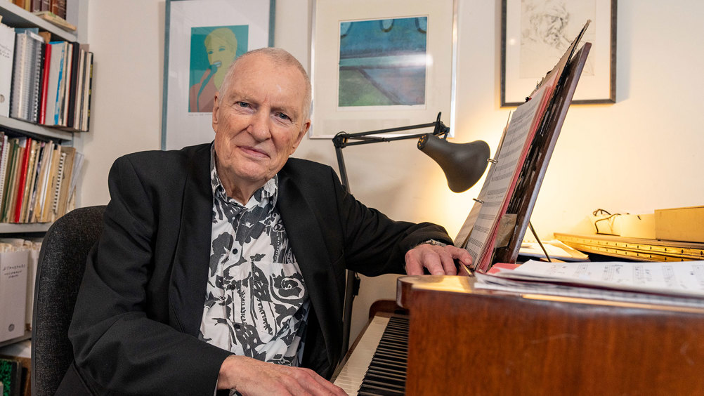 Futurejazz's tweet photo. Sad news of the passing of UK Jazz great, Mike Westbrook OBE at 90, yesterday.
Mike was a true gentleman &amp; a world class musician,  I was lucky to have worked with on several occasions, 
 RIP Mike, thanks for the music, your friendship &amp; the encouragement you gave me personally.. https://t.co/0gcaWIHUVZ